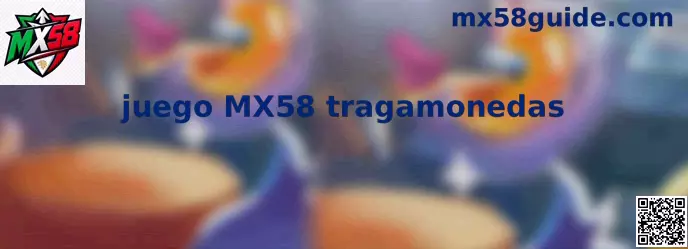 Interfaz del juego MX58 tragamonedas