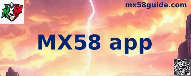 Guía visual de MX58 app
