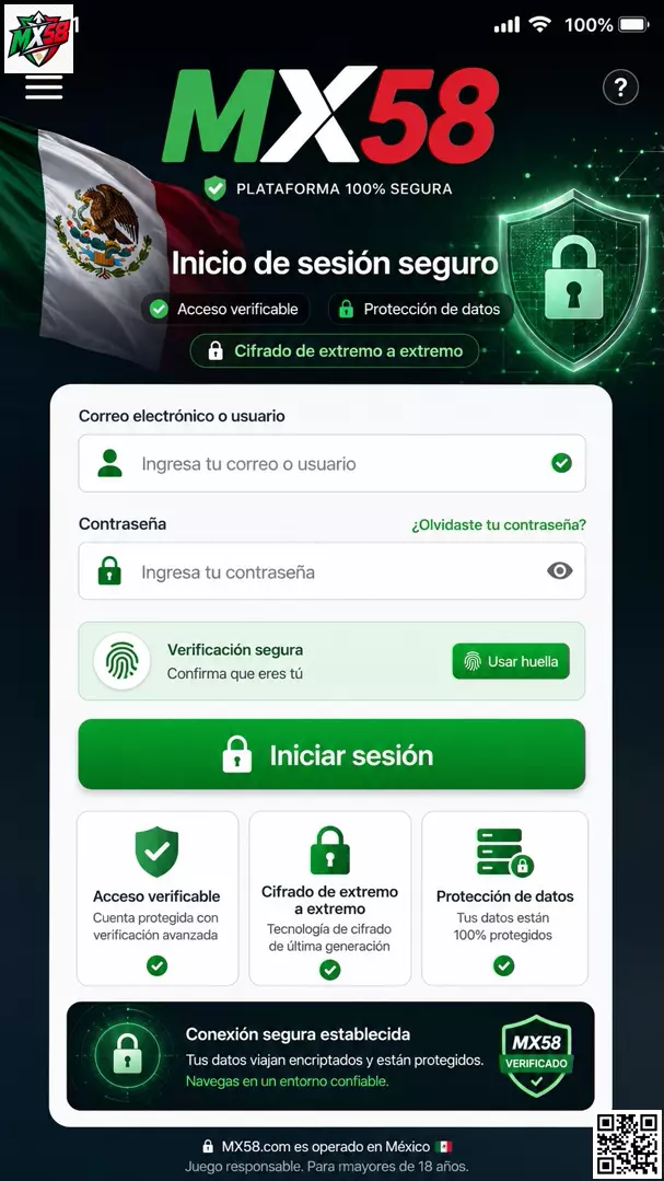 MX58 Conexión Segura de Datos
