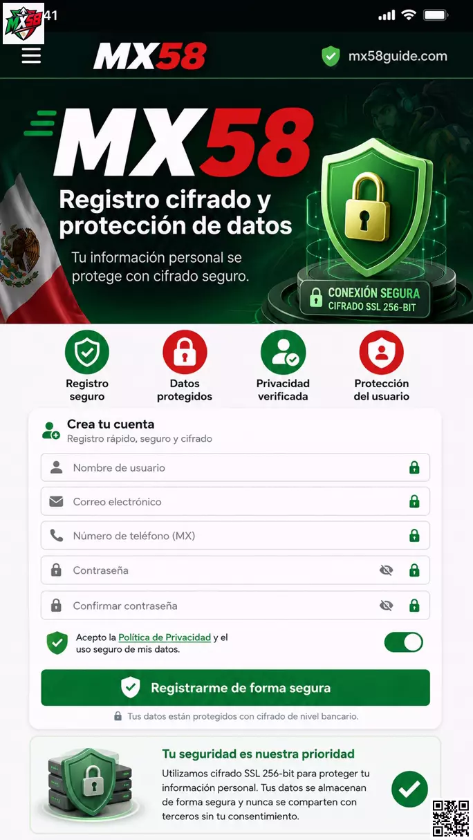 MX58 Protección de Identidad